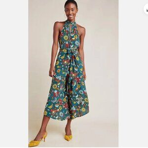 Anthropologie Geneva Wide Leg Jumpsuit